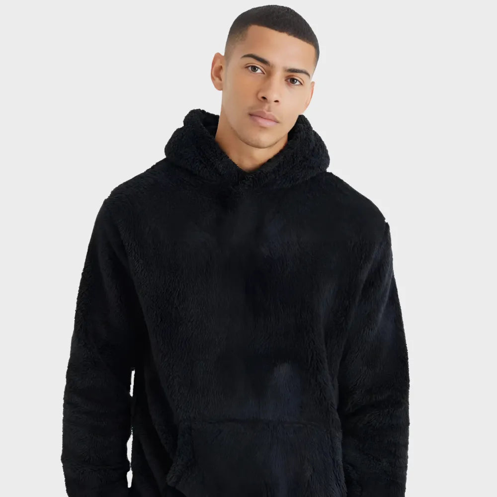 Huggi Flauschiger Hoodie