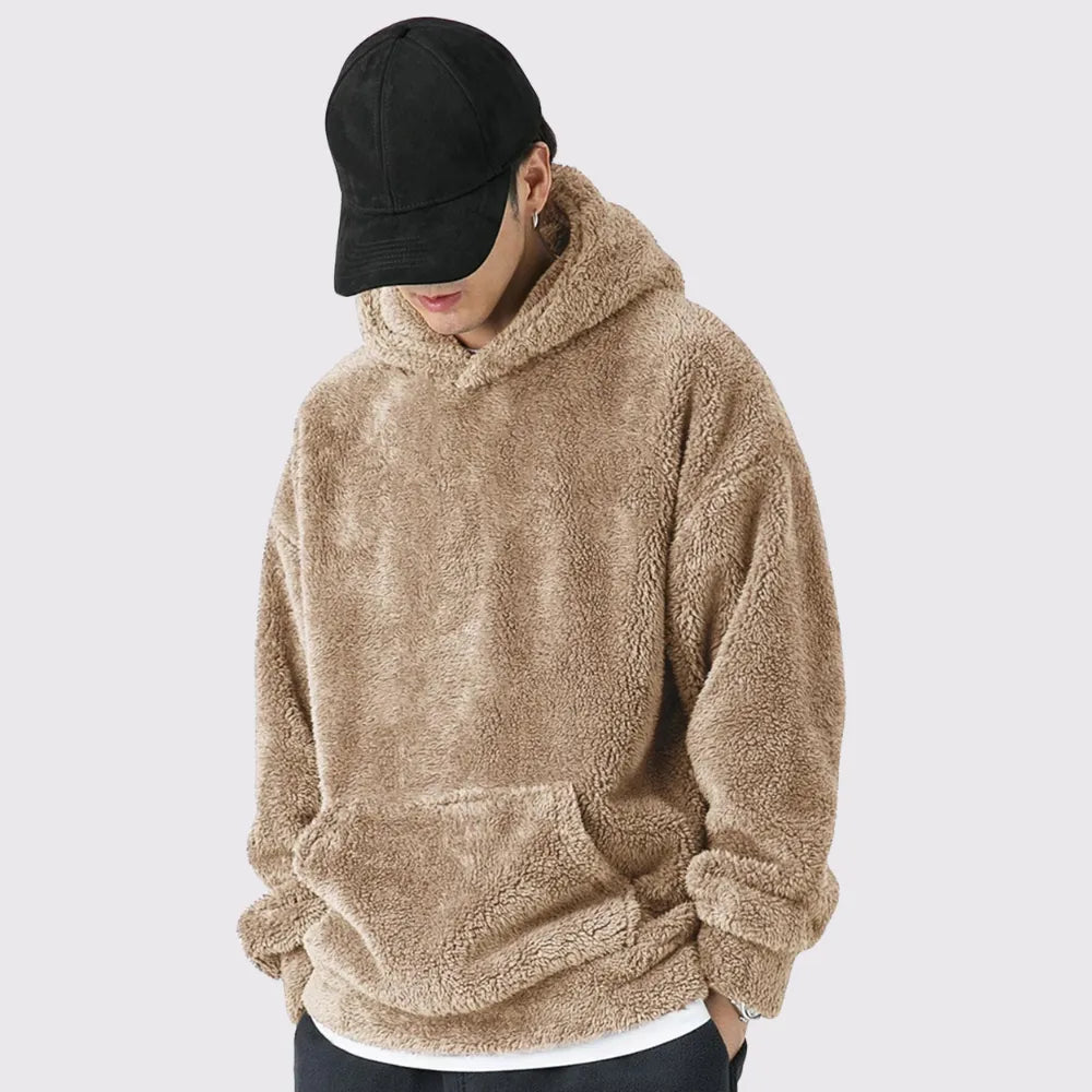 Huggi Flauschiger Hoodie